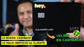 Review y experiencia de la tarjeta de crédito Hey banco (garantizada y tradicional)