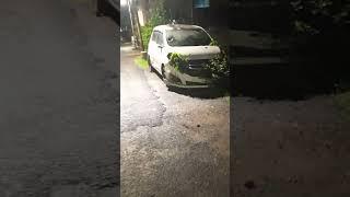 #caraccident I outdated car I old car I commercial vehicle I abandoned I car accident