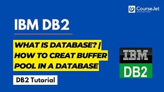 What is a Database? | How to Create a Buffer Pool in a Database | Config Parameters in DB2 | Lec 04