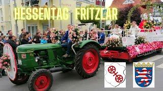 61. Hessentag Fritzlar Festumzug Parade Juni 2024