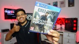 Call Of Duty Modern Warfare Unboxing & Gameplay - PS4 PRO 