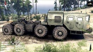 SPINTIRES 2014 - Coast Map - MAZ 7310 Truck Removing the 7th Cloacking