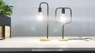 Smart Light Bulb ( app: Tech life pro) configuration demo video