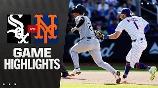 White Sox vs. Mets Game Highlights (5/26/25) | MLB Highlights