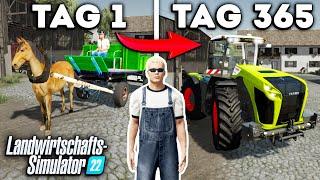 EIN JAHR FARMENTWICKLUNG! Beginnend mit 0€! Landwirtschafts-Simulator 22