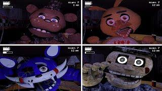 The Return To Freddy's 2 Reworked ALL JUMPSCARES