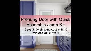 How to Assemble and Install Prehung Door_Ark Design