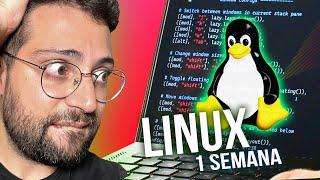 ¡Usando SOLO LINUX por UNA SEMANA! (la manera MÁS DIFICIL)