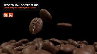 Procedural Coffee Beans - Preview