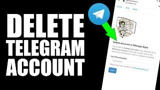 How to Delete Telegram Account Permanently | (2022)