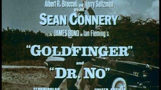 Dr  No & Goldfinger  - 1# TV Trailer 1962