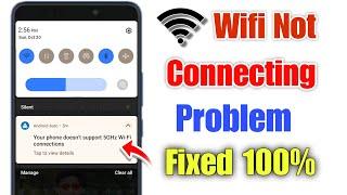 Your phone doesn't support 5ghz wifi connections | Fixed Your phone doesn’t support 5ghz wi-fi