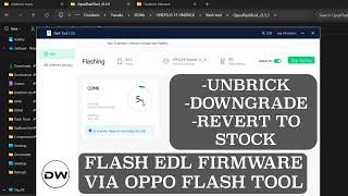 How to Flash EDL Firmware on OnePlus via Oppo Flash Tool