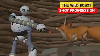 The Wild Robot | Roz and Fink Shot Progression | Animation Breakdowns