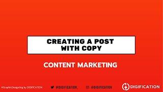 Creating a Post with Copy