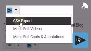 How to Export YouTube Channel Analytics in 60 Seconds