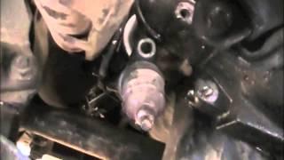 Isuzu transmission removal