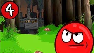 КРАСНЫЙ ШАРИК против чёрного квадрата ЧАСТЬ #4 игра Red Ball 4 на канале Мистер Игрушкин