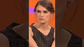 Keira Knightley gets a pout ban (pout banned) #interview #shorts #celebrities #entertainment