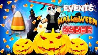 HALLOWEEN В СИМУЛЯТОРЕ САБЛИ! НОВЫЕ БОССЫ ЗА КОНФЕТЫ И ЭЛЕМЕНТЫ! ROBLOX Saber Simulator