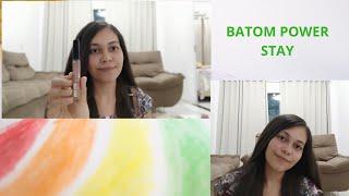 Resenha do batom Power stay da Avon