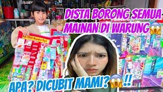 DISTA BORONG SEMUA MAENAN WARUNG!! DICUBIT MAMI!!  #viralvideos