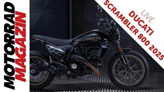 Ducati Scrambler 800 2025: Icon Dark & Full Throttle - Einstieg und Aufstieg in die Welt von Ducati