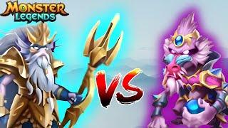 MONSTER LEGENDS TEAM WAR ATTACKS | VALENTINEISHERE OFFICIAL