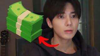 TXT Taehyun's reaction when receiving paycheck goes viral