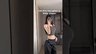 Get this Hourglass ⏳ body shape 2024 #hourglassbody #hourglassfigure #exercise #workout #ytshorts