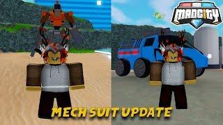 MECH SUIT UPDATE IN MAD CITY [Full Guide] (Roblox)