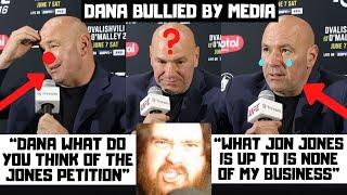 "It's None Of My Business" Dana White BULLIED Over Jon Jones PETITION By Media? WE ARE WINNING!