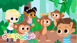 Monkey See, Monkey Do Song | Kids Music | Doopadee