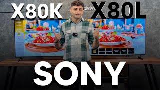 Sony X80L VS X80K Compare Picture Quality | مقایسه تلویزیون های اقتصادی سونی