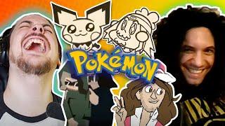 We react to POKEMON Game Grumps Animations! - Game Grumps Compilations