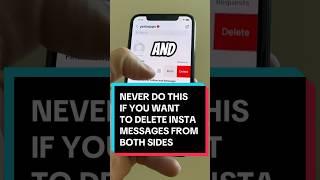 How to delete Instagram Messages from both sides (Late 2023)