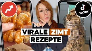 Ich teste virale ZIMT REZEPTE von TikTok 