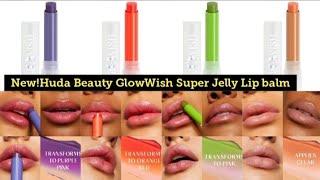 New!GlowWish Super Jelly Lip Balm by HudaBeauty|NewMakeup Releases 2023|Makeup News 2023|Beauty News