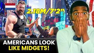 The Dutch Giant In New York | American Reacts