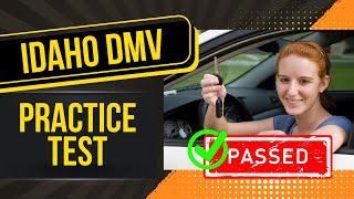 Idaho DMV Written Test 2024 (50 MUST KNOW Questions with Answer Explanations)