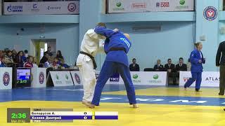 81 kg Белорусов А Хазиев Д 11 11 2018 Т1 Первенство России среди юношей и девушек до 18 лет, ТЮМЕНЬ