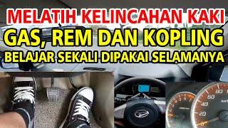 CARA MENGKOMBINASIKAN GAS, REM DAN KOPLING [BELAJAR MOBIL MANUAL]