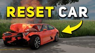 How to RESPAWN Car!! - BeamNG Drive Guide