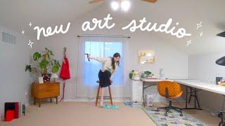 Moving Into My DREAM ART STUDIO!  (it's my favorite one yet eek)