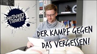 Der Kampf gegen das Vergessen! – Motiviert Studiert Episode 9