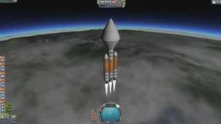 KSP 1.0. Отправка Ровера на Mun. Sending Rover to the Mun.