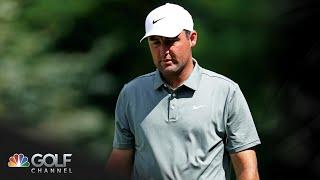 Scottie Scheffler slides at Travelers Saturday with opening triple bogey | Golf Channel
