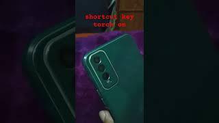 shortcut key torch on