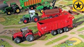 SIKU toy Tractors for CHILDREN   Siku John Deere  SIKU Fendt + Claas