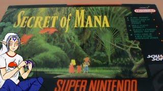 Secret of Mana SNES Unboxing (Over 2000 Subs!)